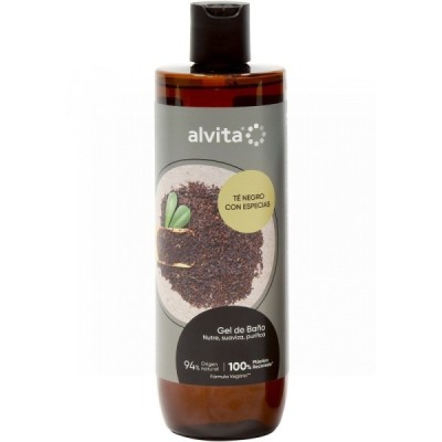 Alvita Gel de Baño Té Negro...