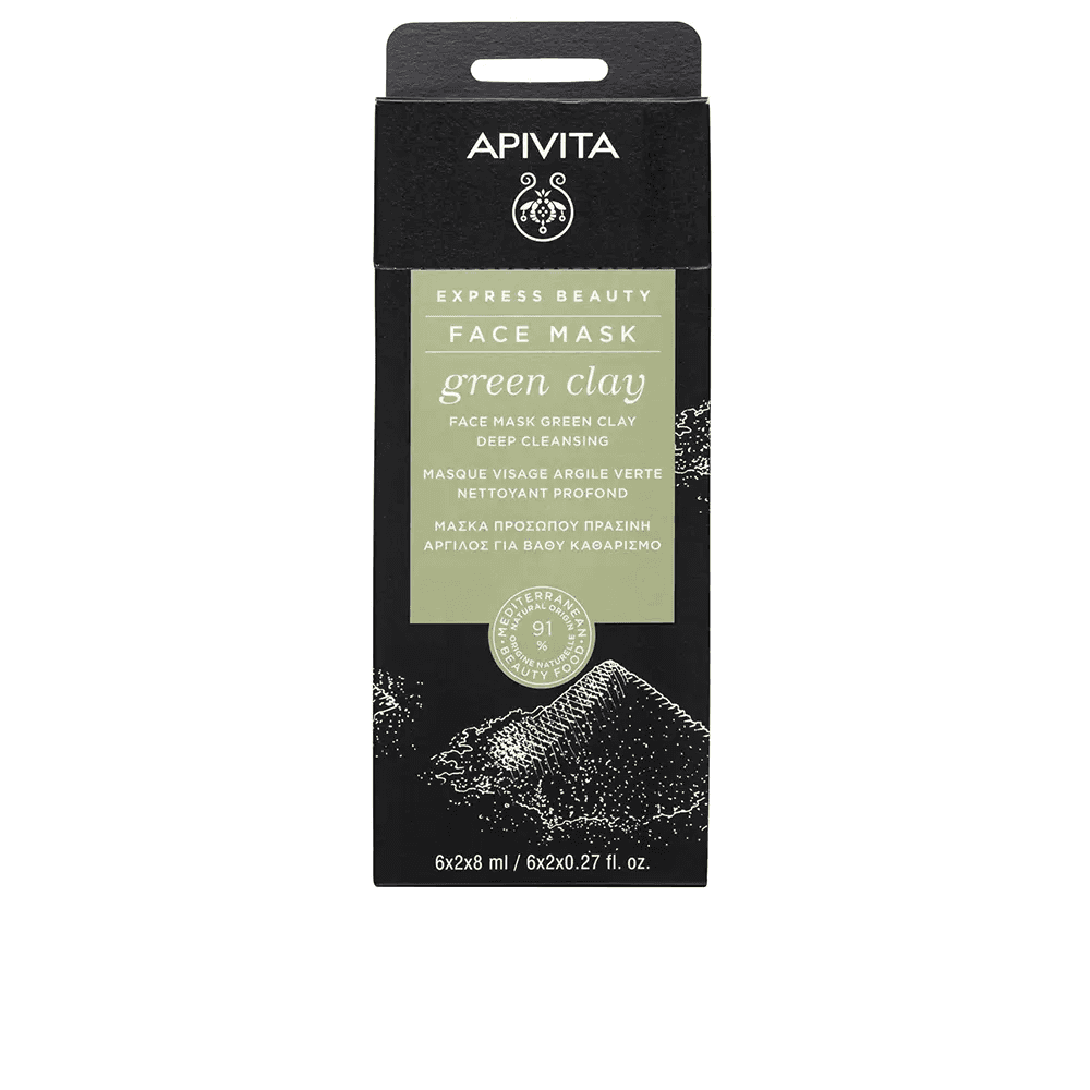 Apivita Express Beauty Arcilla Verde 2x8ml