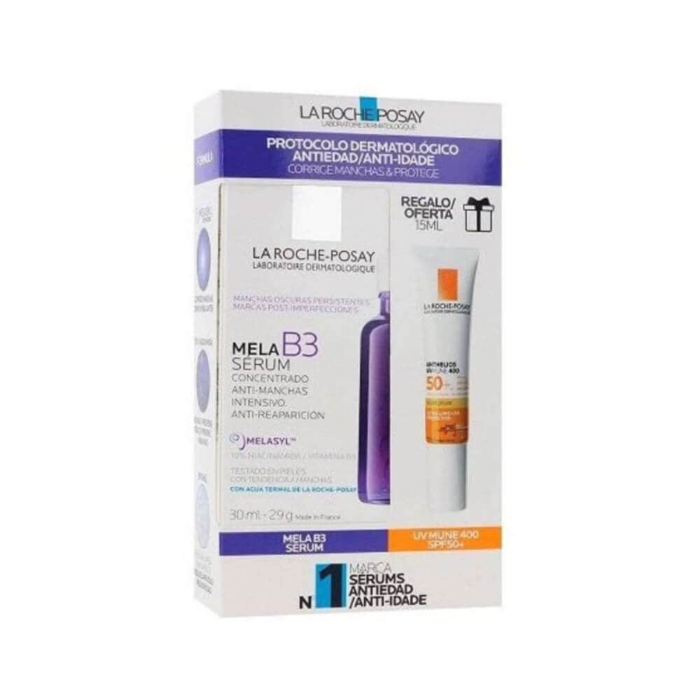 La Roche-Posay Pack Mela B3: Serum 30ml + Anthelios UVMune 400 Invisible Fluid 15ml